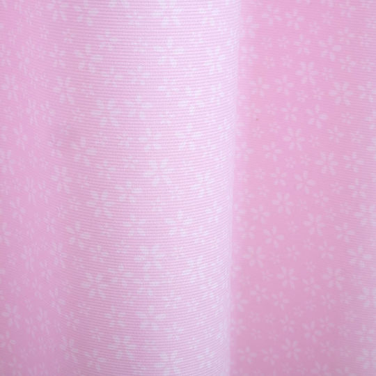 Viopros Viopros Curtain with Pencil Pleat Fiori Pink 140x270cm