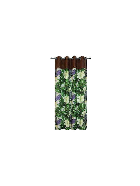 Pierre Cardin Vorhang mit Grommet Micado Tropical 140x270cm
