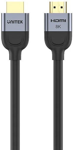 Unitek HDMI 2.1 Ultra High Speed 48Gbps 4K 120Hz HDR VRR Cable HDMI Male - HDMI Male 2m Black