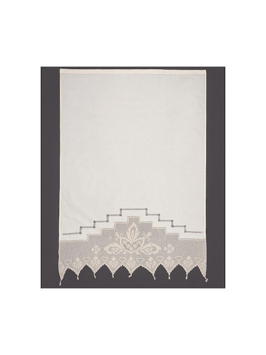 Silk Fashion Κουρτίνα με Τούνελ 075 Ecru 140x260εκ.