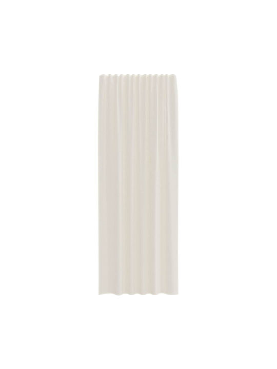 vidaXL Set Vorhänge mit Bleistiftfalten Beige 140x260cm