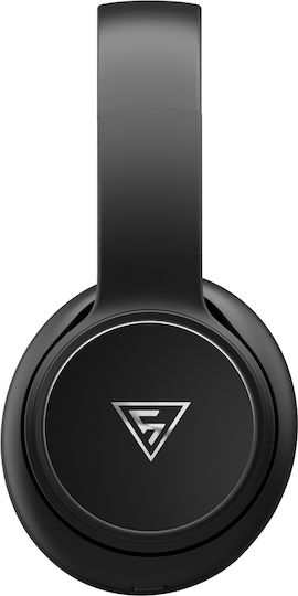 Doqaus Design 3 Fără fir / Cu fir Over Ear Căști cu 65 ore de Funcționare Negre