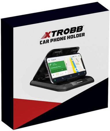 Xtrobb Car Mobile Mount with Anti-Slip Surface Black