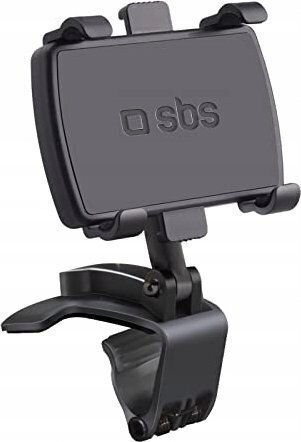 SBS Βάση Κινητού Αυτοκινήτου Passive Holder με Ρυθμιζόμενα Άγκιστρα Μαύρη
