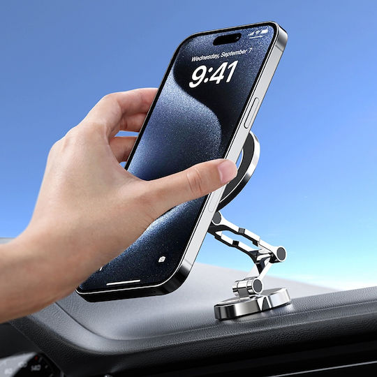Acefast Car Mobile Mount with Magnet Silver