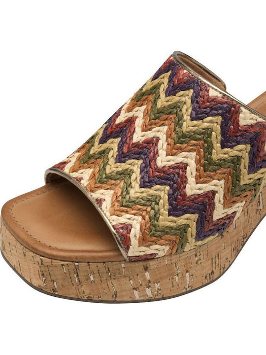 Mules with Chunky High Heel