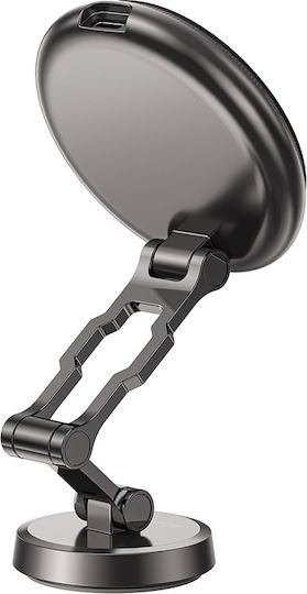 Acefast D30 Car Mobile Mount with Magnet and Wireless Charging Black
