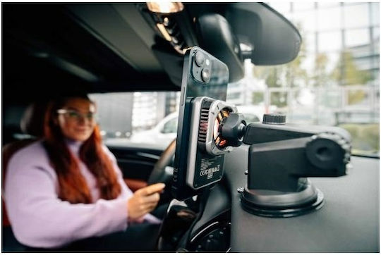 Verbatim Charge´n´drive Magnetic Wireless Car Charger Auto Handyhalterung mit Magnet und Kabelloses Laden Schwarz