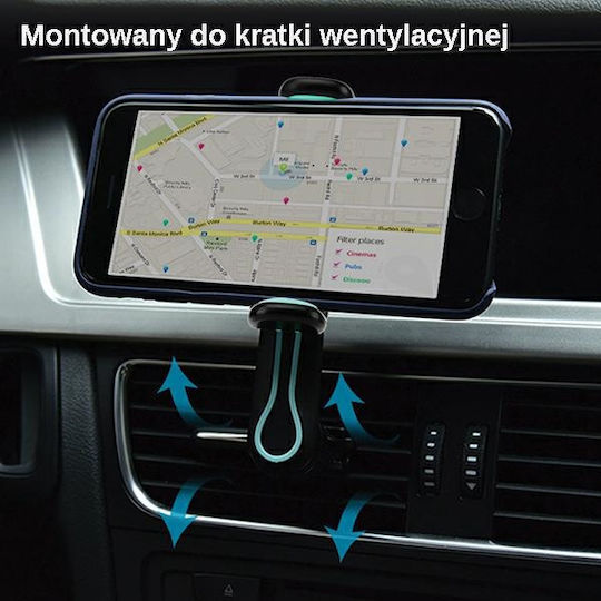 Usams Mount Car Mobile Mount with Adjustable Hooks White