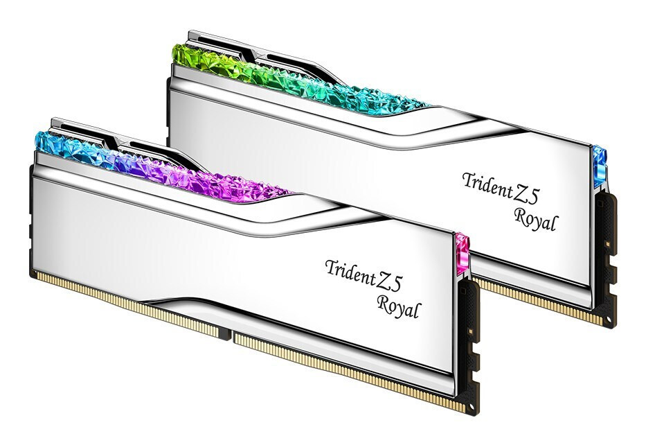 G.Skill Trident Z5 Royal DDR5 64GB RAM με 2x32GB Modules και Ταχύτητα 6000 για Desktop