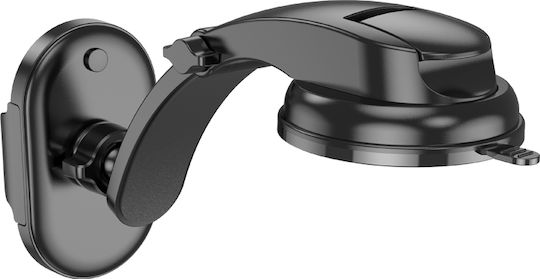 Borofone Car Mobile Mount 4.7" - 7" with Adjustable Hooks Black
