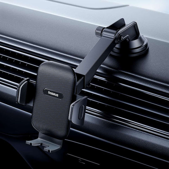 Baseus Ultracontrol Go Series Car Mobile Mount with Adjustable Hooks Black