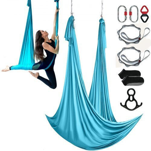 Vevor Aerial Yoga Set Length 11μ. Blue