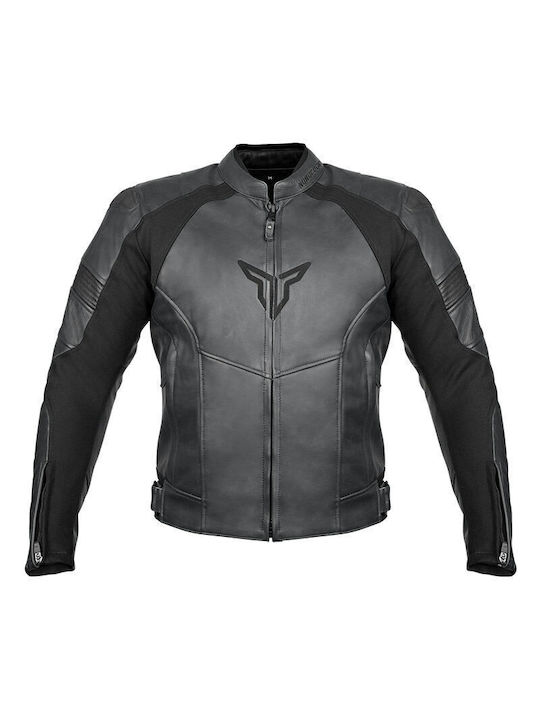 Nordcode Racer Oversize Мъжко Мотоциклетно яке Кожено Черен