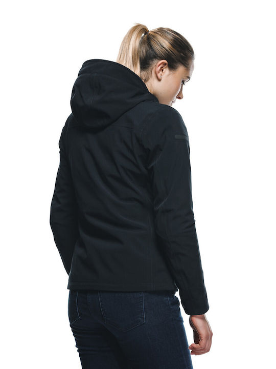 Dainese Centrale Absoluteshell Pro Γυναικείο Μπουφάν Μηχανής 4 Εποχών Αδιάβροχο Μαύρο