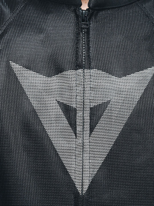 Dainese Herosphere Air Tex Men's Motorcycle Jacket 4 Seasons Black/White Diamond