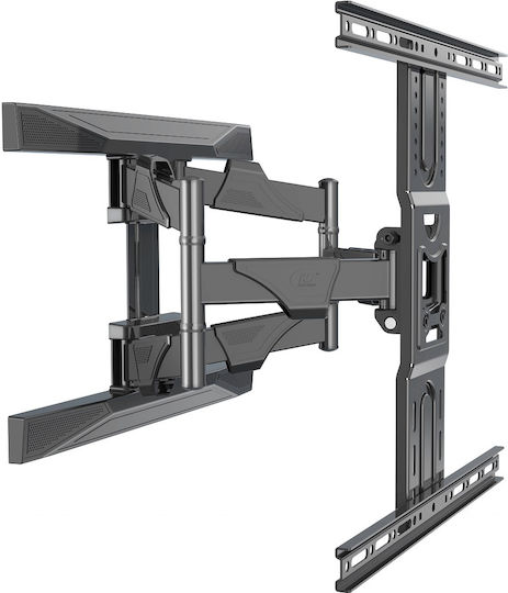 North Bayou TV Mount Ceiling with Arm up to 75" and 45kg Black