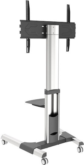 Techly ICA-TR156 ICA-TR156 TV Mount Floor up to 90" and 70kg Black