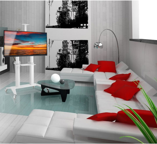 Techly ICA-TR49W ICA-TR49W Стойка за телевизор Подов до 120" и 140кг