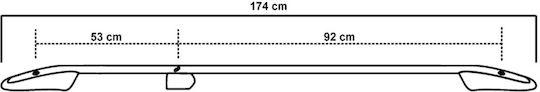 Omtec (with Roof Rack Legs) Silver