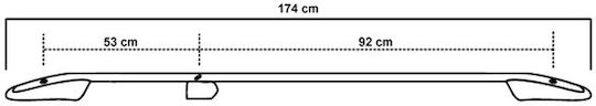 Omtec (with Roof Rack Legs) Silver