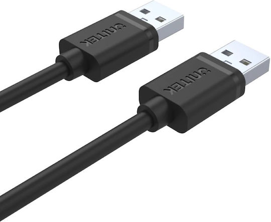 Unitek USB 2.0 Cable USB-A male - USB-A male 1.5m Y-C442GBK