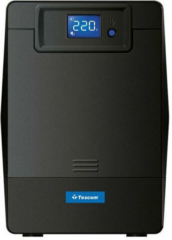 Tescom Leo Plus LCD 850A UPS Line-Interactive 850VA 510W cu 2 Schuko Prize