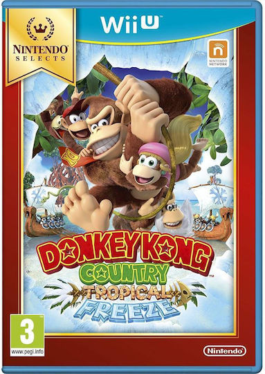Donkey Kong Country: Tropical Freeze Wii U Game (Used)