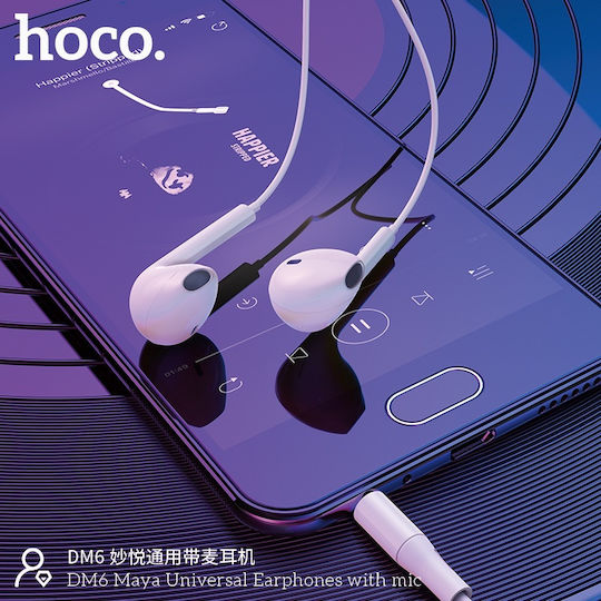 Hoco Max Shadow Ασύρματα / Ενσύρματα Over Ear Ακουστικά με 12 ώρες Λειτουργίας Ασημί