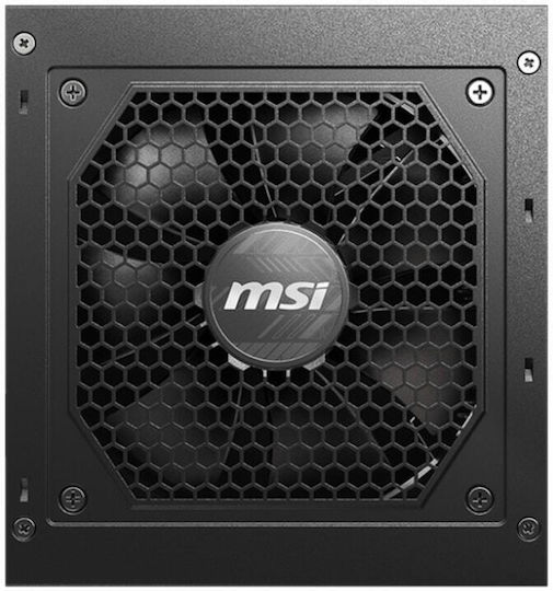 MSI MAG A750GN PCIE5 750W Negru Sursă de Alimentare Calculator Complet cu fir 80 Plus Gold