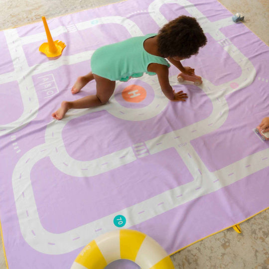 Quut Microfiber Towel Highway 180x180 cm