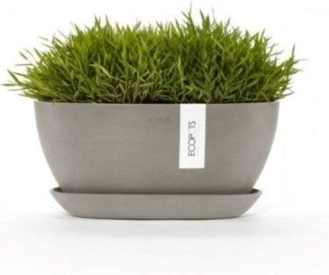 Ecopots Πιάτο Γλάστρας Taupe 25.6x11.7εκ.