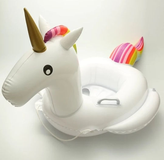 Kids Swim Trainers with Length 75cm White Inflatable Unicorn