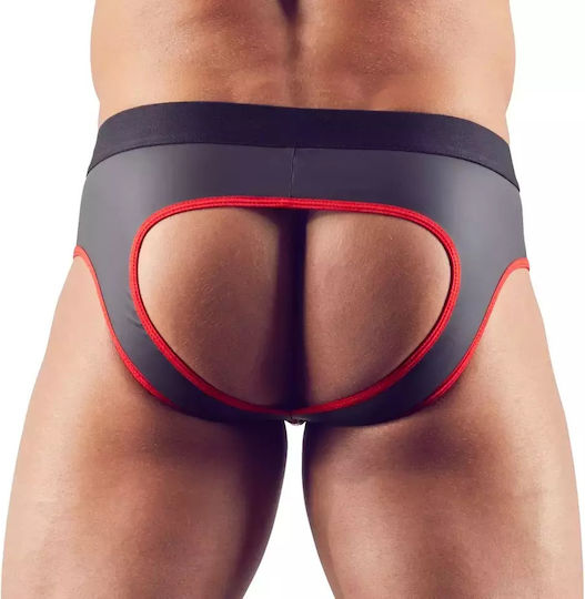 Svenjoyment Underwear Ανδρικό Εσώρουχο Jockstrap Μαύρο