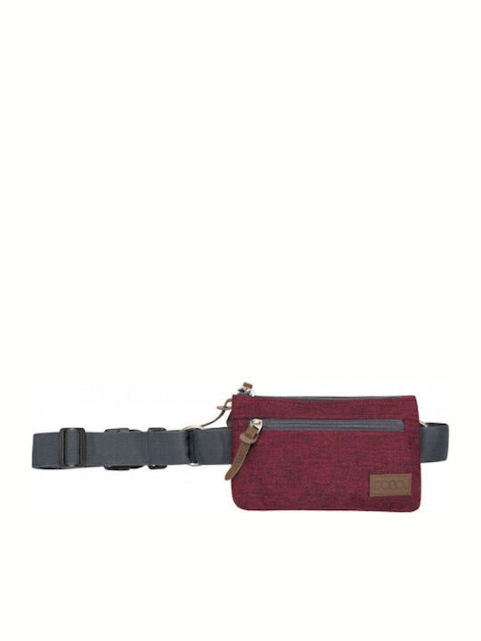 Polo Waist Bag Burgundy
