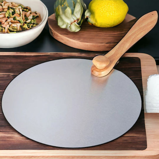 Shovel Small Shovel Round Folding Pizza Tray 3369 Lumarko Brunbeste