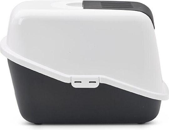Savic Nestor Τουαλέτα Γάτας Κλειστή Λευκό Μ56 x Π39 x Υ38.5cm