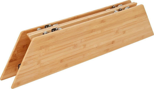 KingCamp Τραπέζι Αλουμινίου για Camping Πτυσσόμενο 22x20x20cm Ασημί