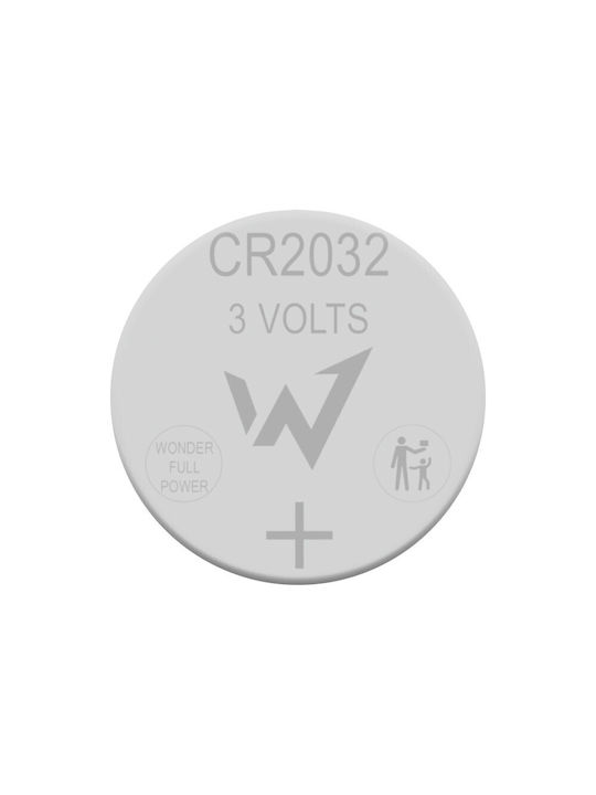 Wonder Μπαταρίες Λιθίου Ρολογιών CR2032 3V 5τμχ