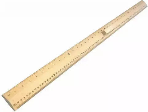 Ruler Wooden 100cm with Handle PINAKOS