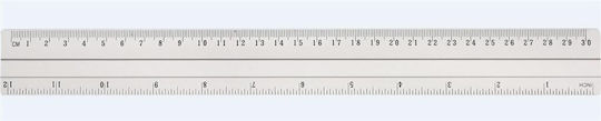 Grand Prix Ruler Aluminum 30cm