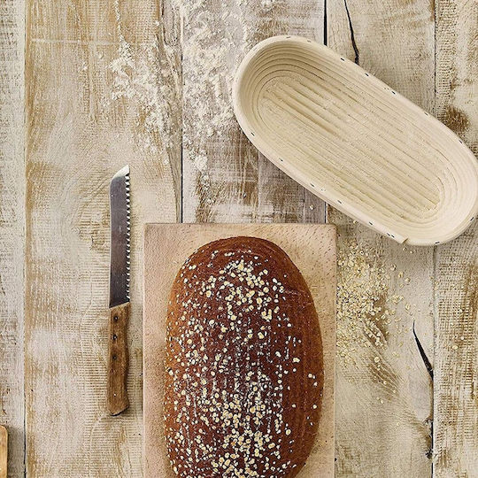 Orion Bread Box made of Rattan Gray 32x15x9cm
