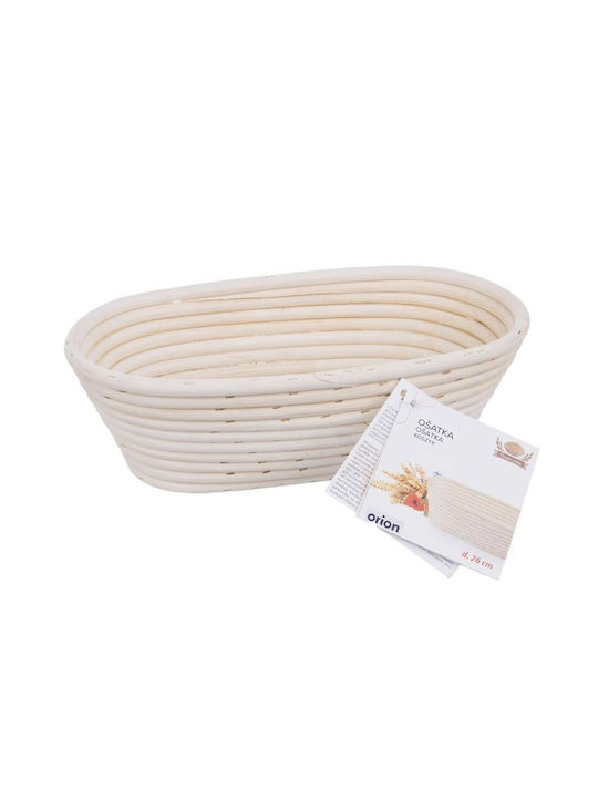 Orion Brotkasten aus Rattan Beige
