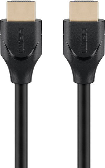 Goobay HDMI 2.1 Ultra High Speed 48Gbps 4K 120Hz HDR VRR Cable HDMI Male - HDMI Male 3m Black