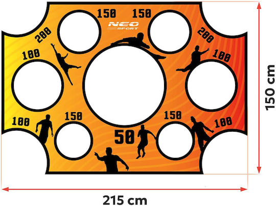 NEO Sport Football Training Target Net 215x150cm