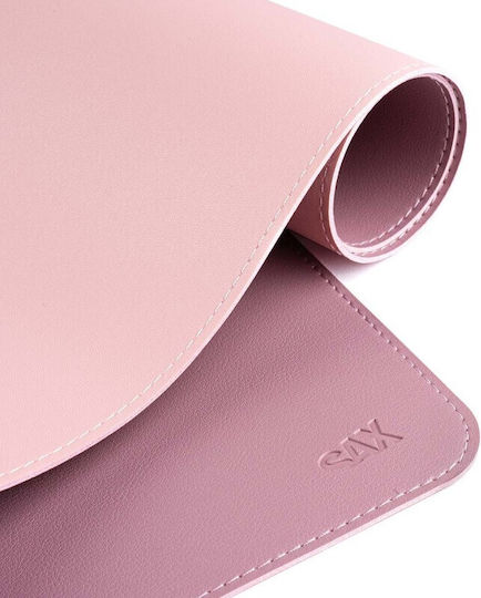 Sax Desk Pad 45x90cm Double-Sided Waterproof Pink 700-01