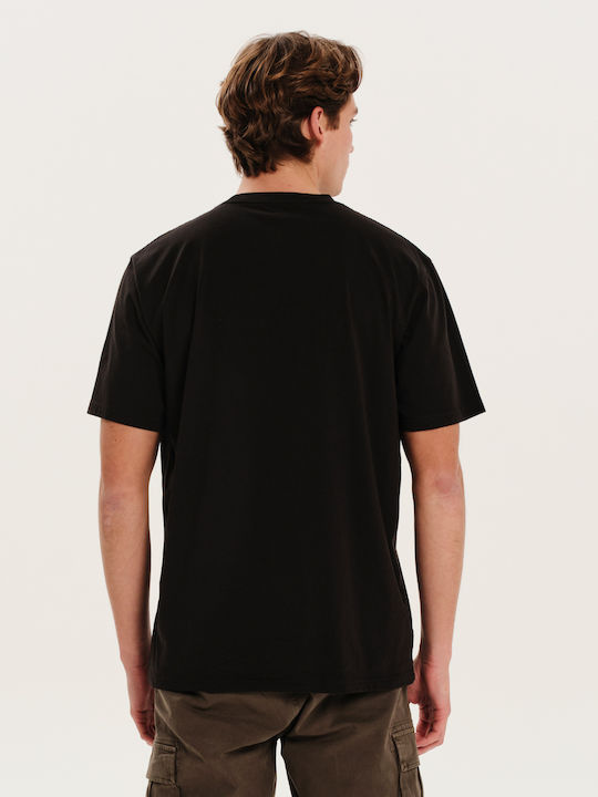 T-shirt Μαύρο