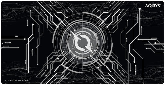 Aqirys Gruis Extra Large Mouse Pad 900x400 Black