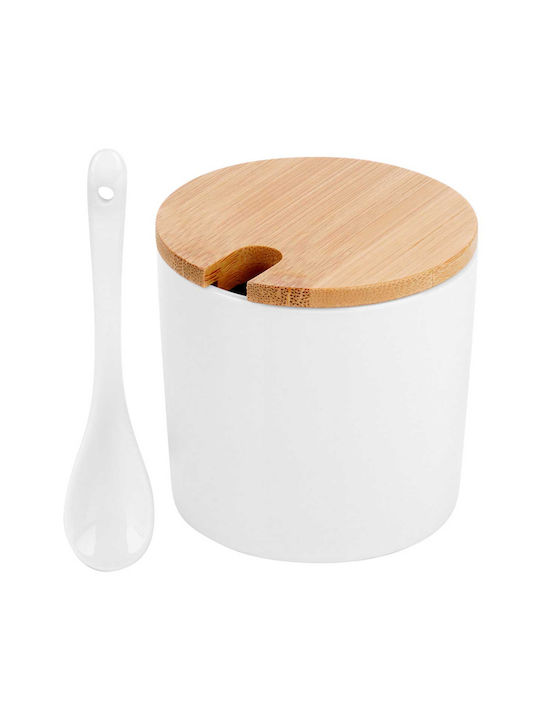 Vilde Zaharniță de Servire Ceramică Alb 1buc