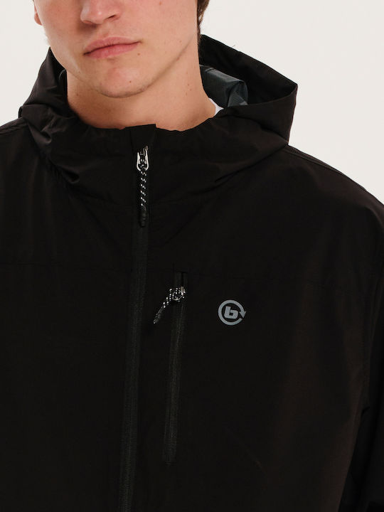 Jacke Wasserdicht Schwarz